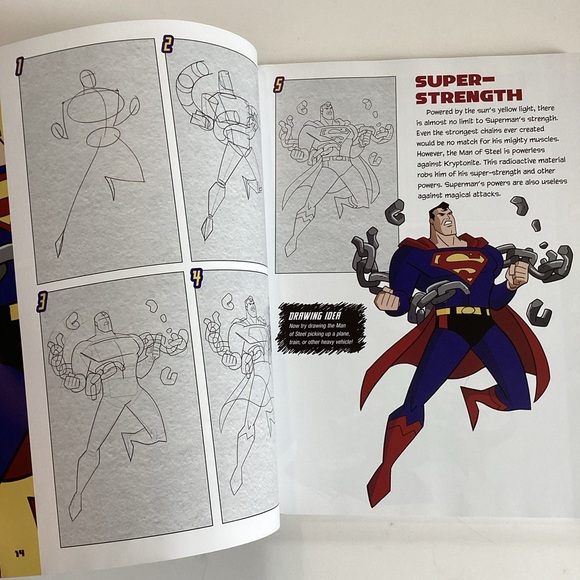 🛍️$5 Add-on🛍️ How to Draw Batman, Superman - Picture 3 of 5